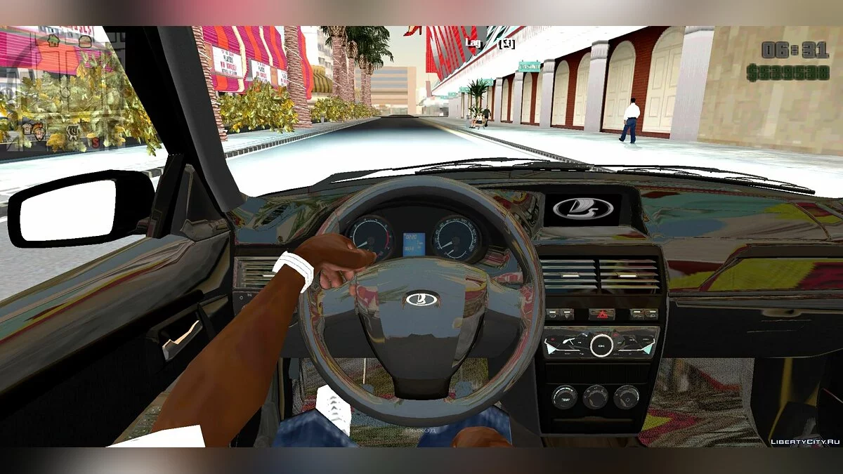 LADA Priora в комплектации «люкс» (2 версии) / GTA San Andreas (iOS, Android)