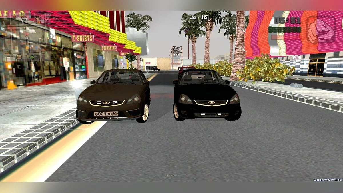 LADA Priora в комплектации «люкс» (2 версии) / GTA San Andreas (iOS, Android)