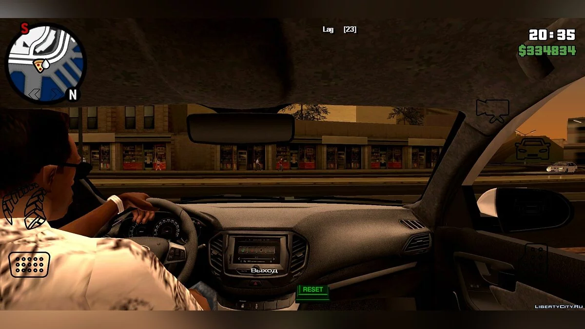 LADA Vesta SW ДПС / GTA San Andreas (iOS, Android)