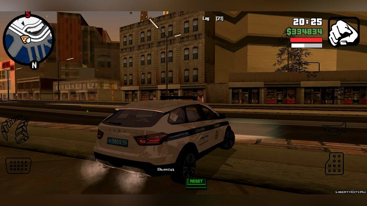 LADA Vesta SW ДПС / GTA San Andreas (iOS, Android)