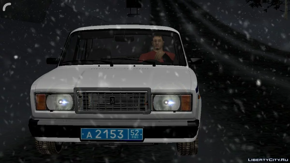 ВАЗ 2107 - Полиция / GTA San Andreas (iOS, Android)