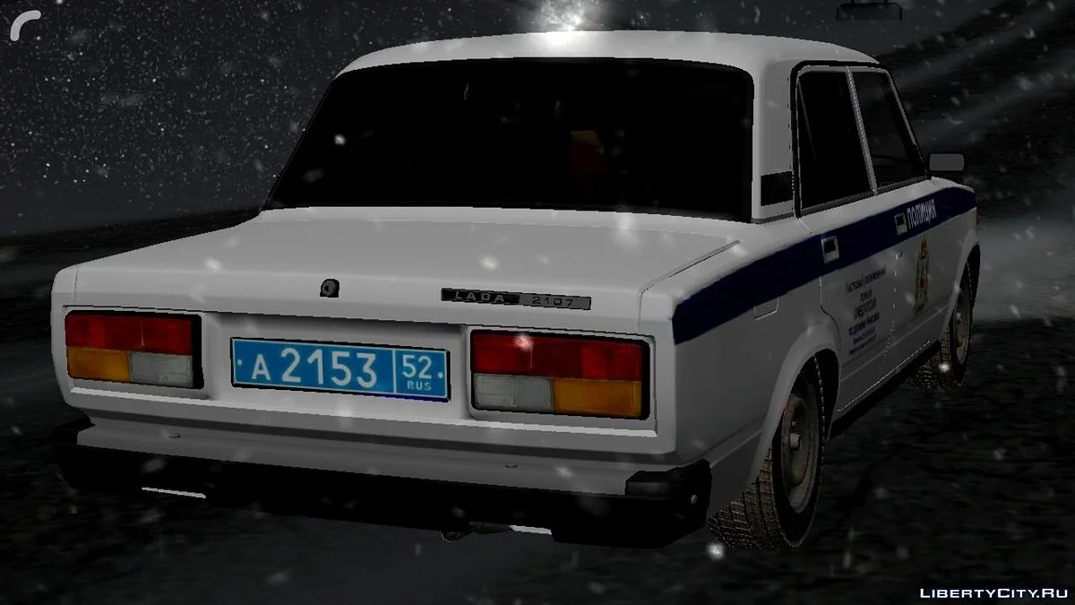 ВАЗ 2107 - Полиция / GTA San Andreas (iOS, Android)