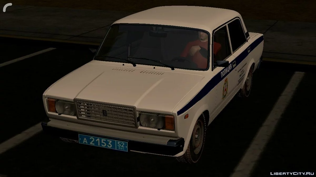 ВАЗ 2107 - Полиция / GTA San Andreas (iOS, Android)
