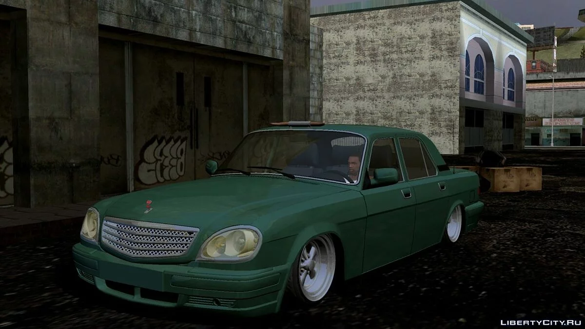 Газ 31105 lowstatic (только DFF) / GTA San Andreas (iOS, Android)