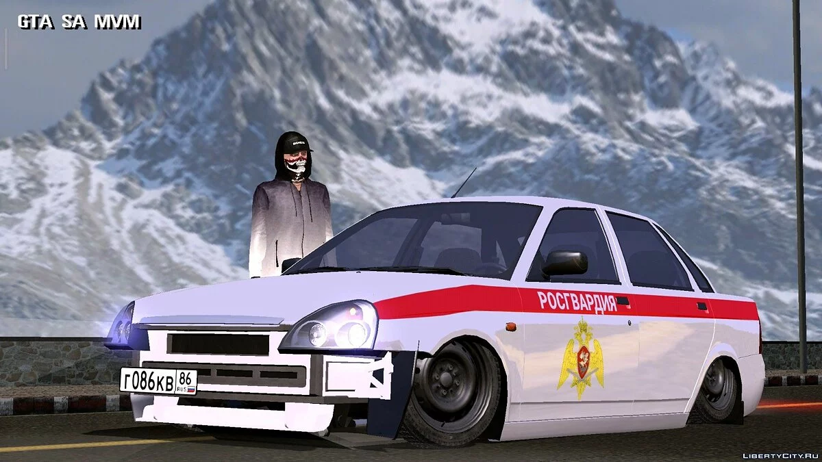 Lada Priora + винилы / GTA San Andreas (iOS, Android)