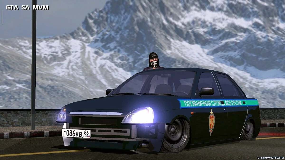 Lada Priora + винилы / GTA San Andreas (iOS, Android)