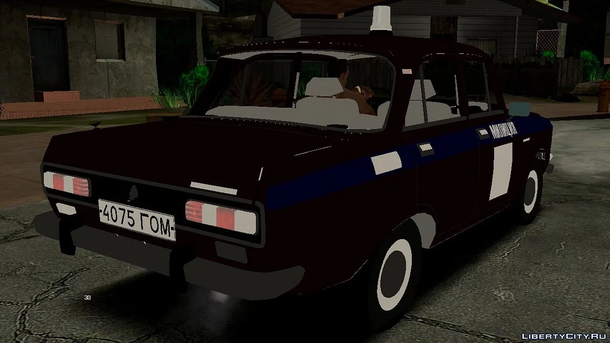 АЗЛК 2140 - Милиция СССР (только DFF) / GTA San Andreas (iOS, Android)