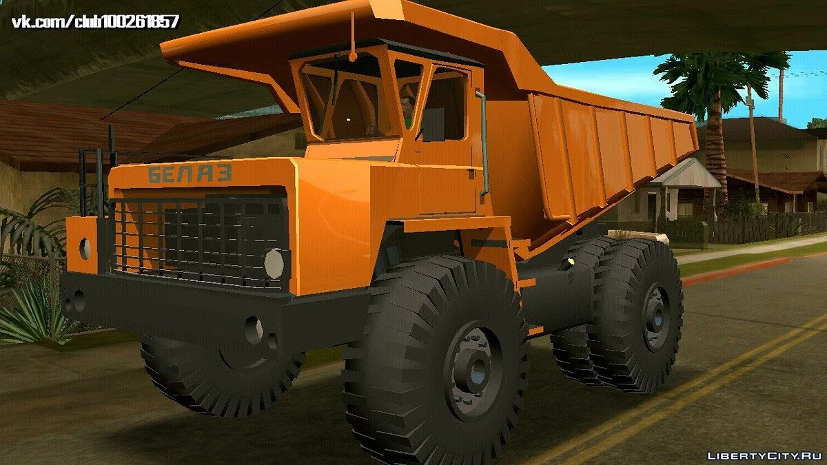 Belaz-540 (только DFF) / GTA San Andreas (iOS, Android)