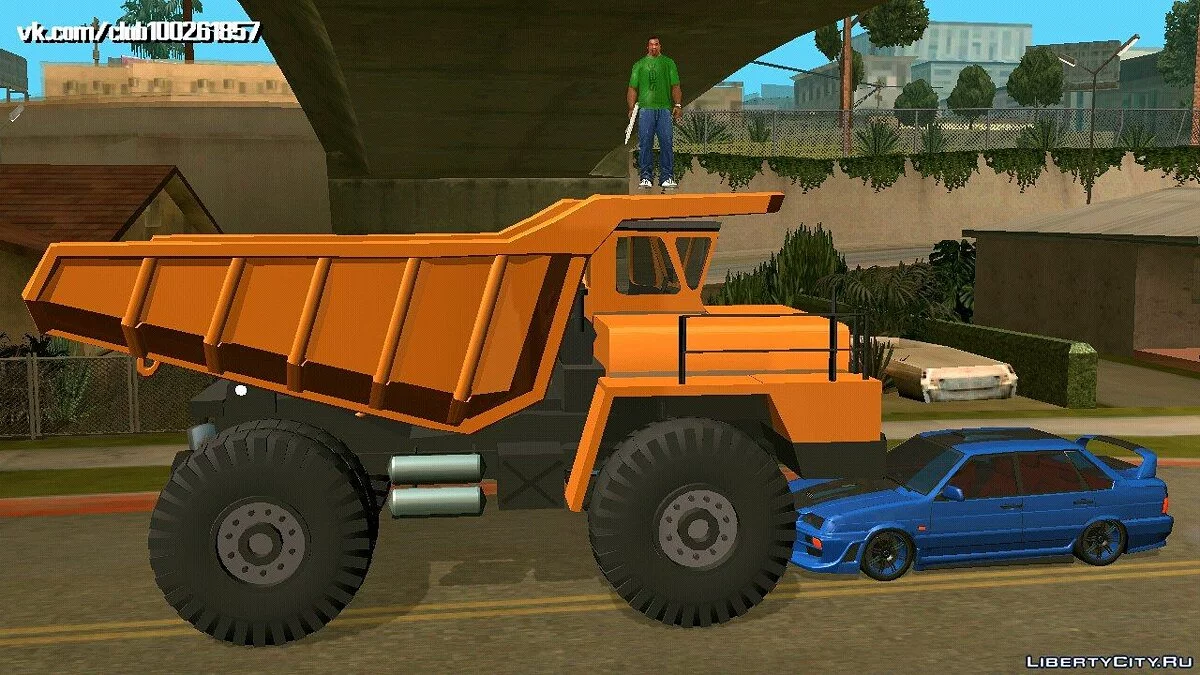 Belaz-540 (только DFF) / GTA San Andreas (iOS, Android)