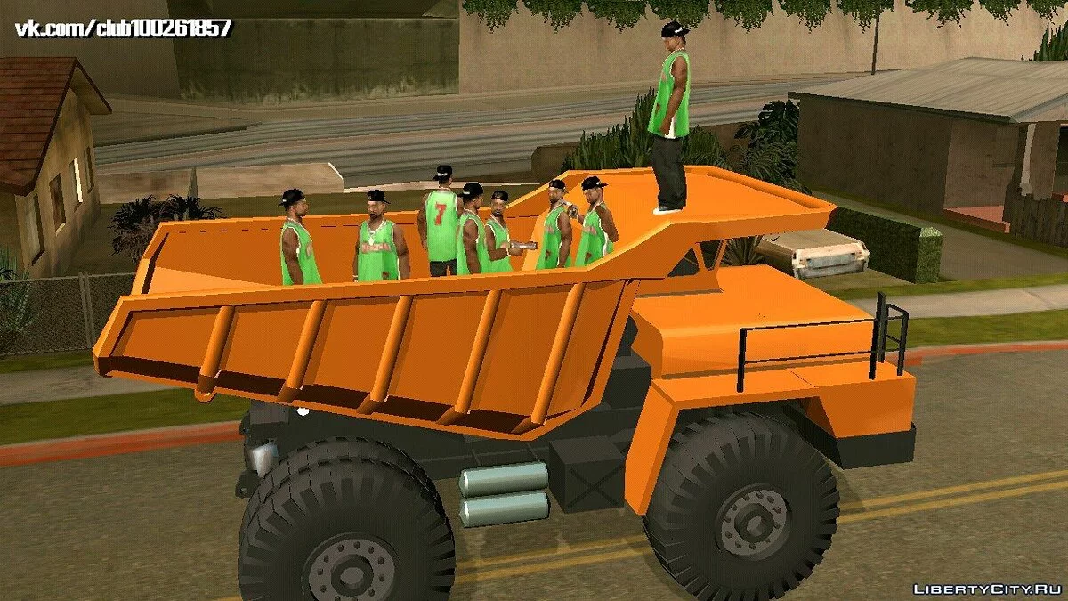 Belaz-540 (только DFF) / GTA San Andreas (iOS, Android)