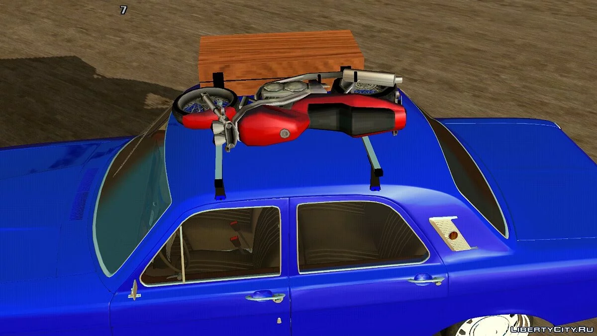 ГАЗ-24 (только DFF) / GTA San Andreas (iOS, Android)