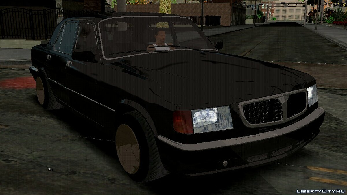 Замена volga.dff в GTA San Andreas (iOS, Android) (1 файл)