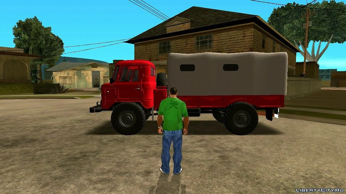 ГАЗ-66 (только DFF) / GTA San Andreas (iOS, Android)
