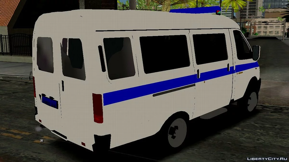 Газель ГИБДД (только DFF) / GTA San Andreas (iOS, Android)