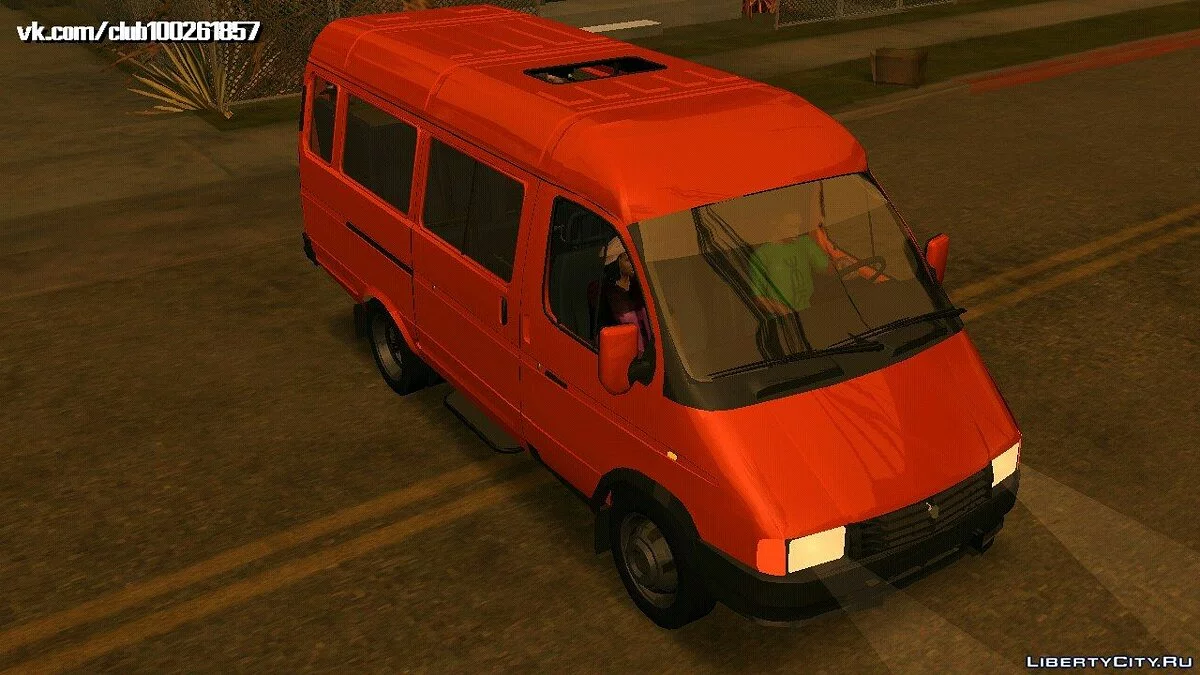 Газель v0.2 (только DFF) / GTA San Andreas (iOS, Android)