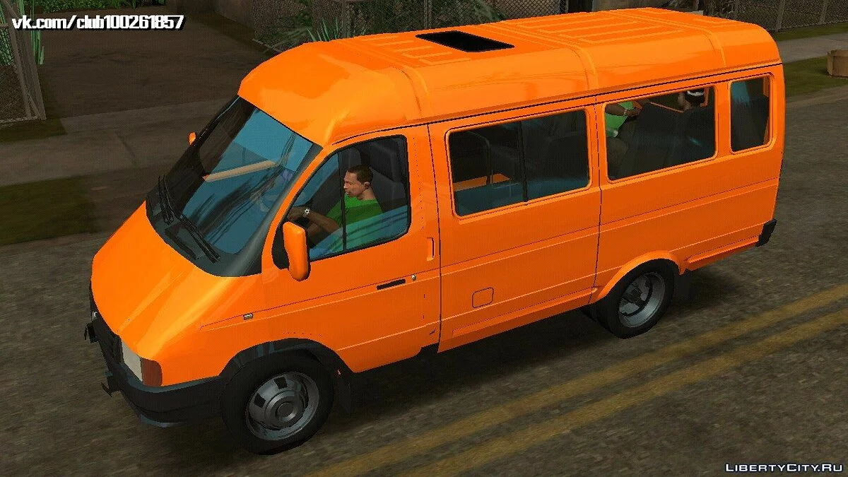 Газель v0.2 (только DFF) / GTA San Andreas (iOS, Android)