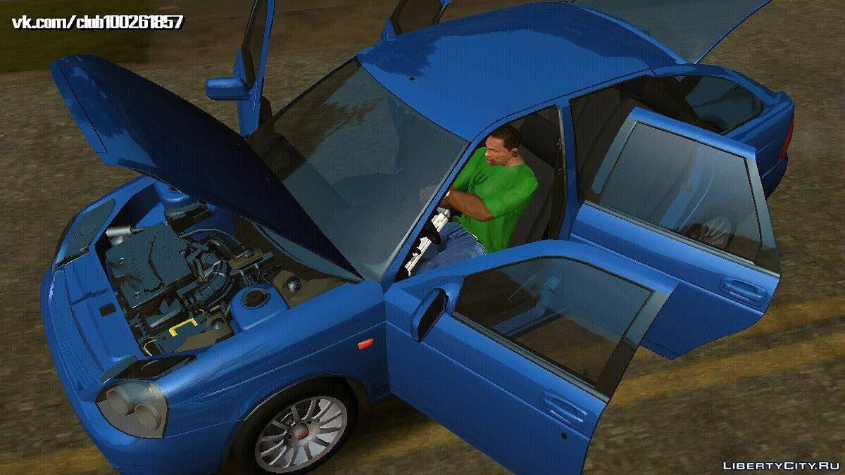 Лада Приора (только DFF) / GTA San Andreas (iOS, Android)