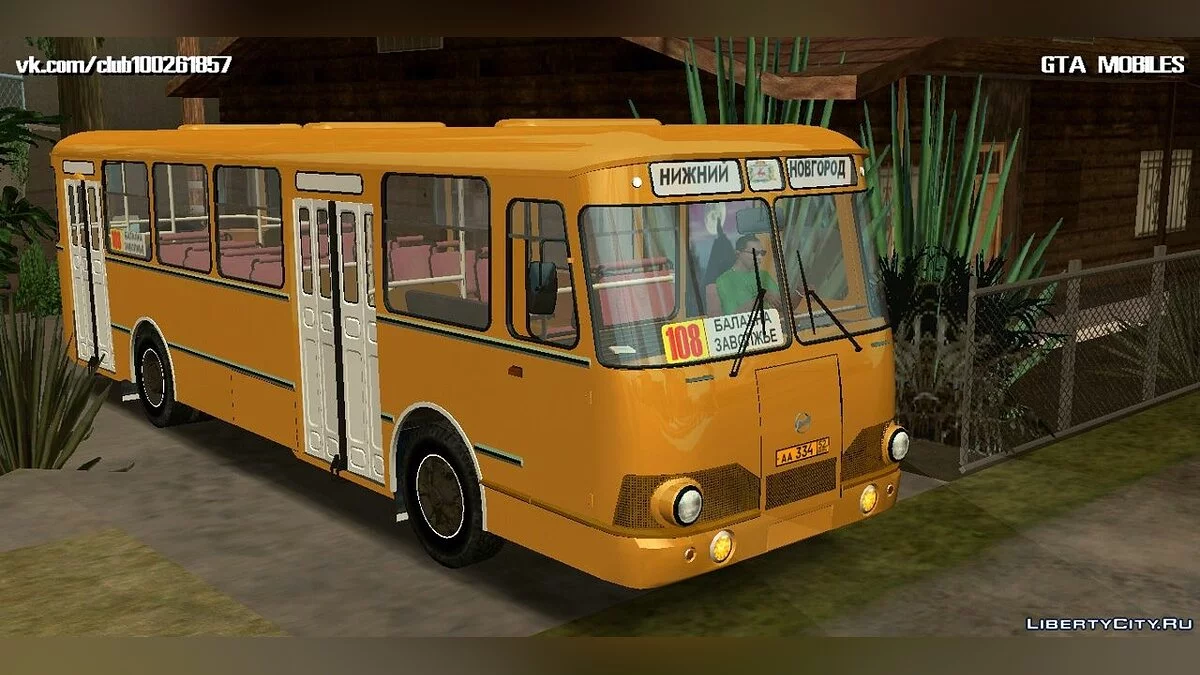 ЛиАЗ 677 / GTA San Andreas (iOS, Android)