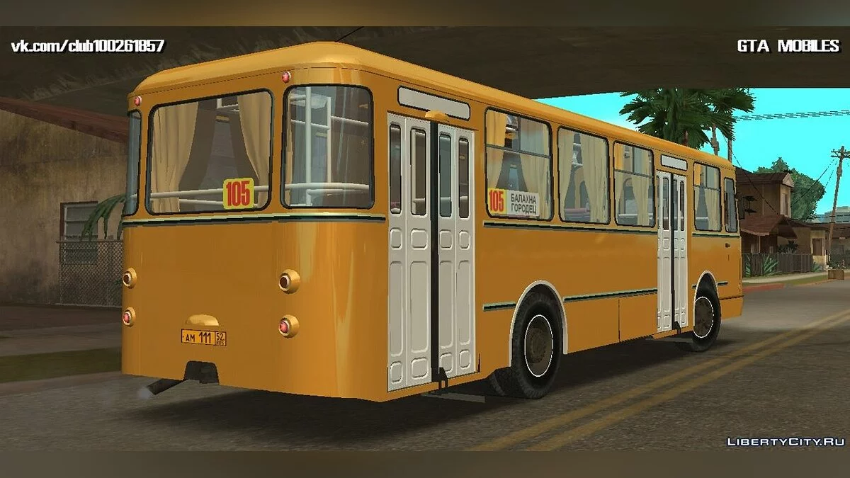 ЛиАЗ 677 / GTA San Andreas (iOS, Android)