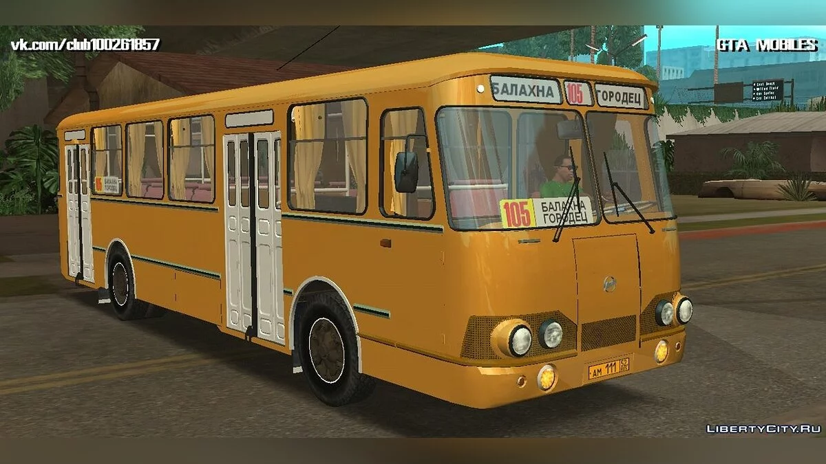 ЛиАЗ 677 / GTA San Andreas (iOS, Android)