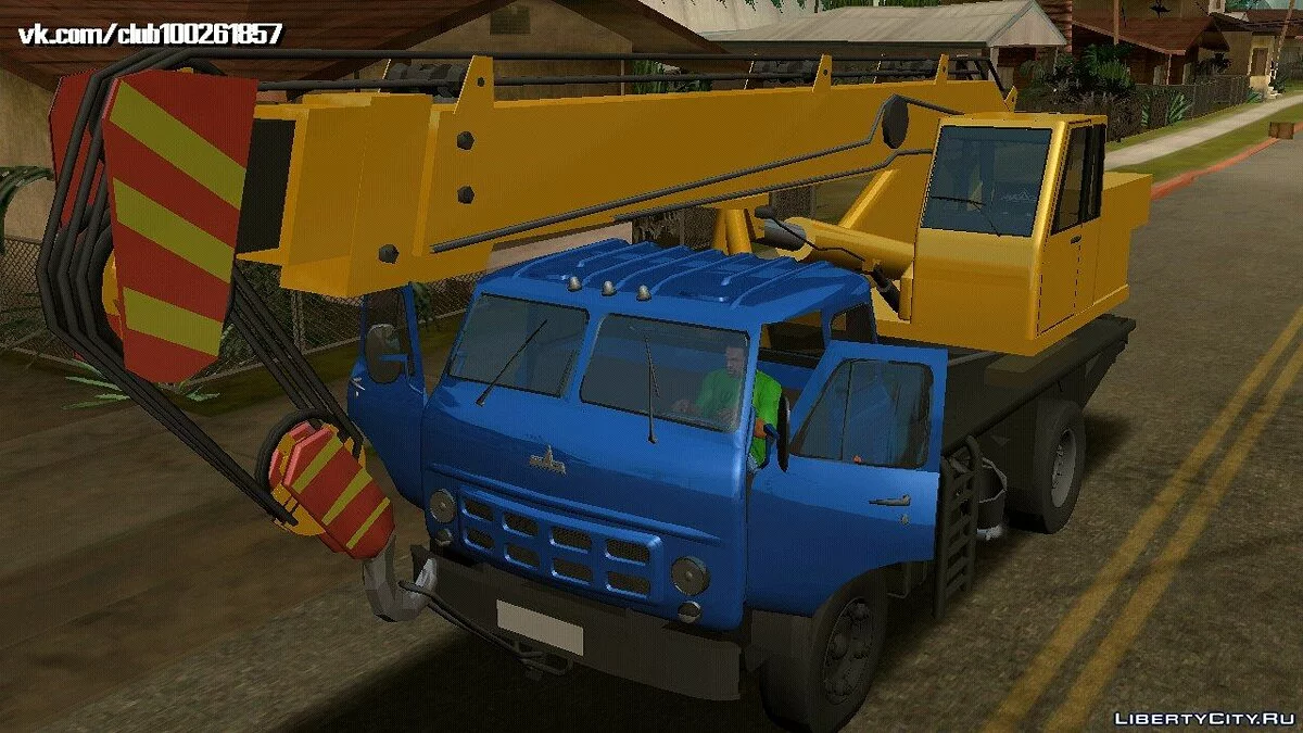 МАЗ КС3577-4-1 (только DFF) / GTA San Andreas (iOS, Android)