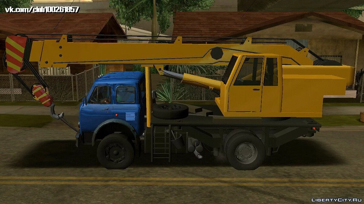 МАЗ КС3577-4-1 (только DFF) / GTA San Andreas (iOS, Android)