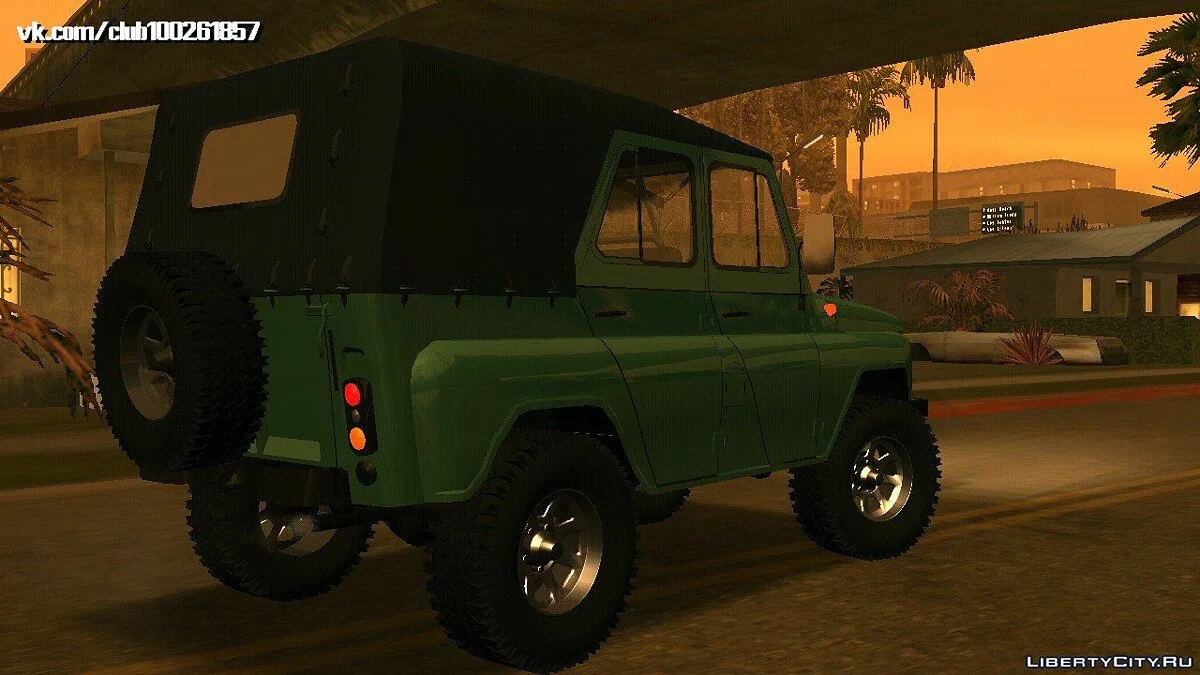 УАЗ 469 Camo (только DFF) / GTA San Andreas (iOS, Android)