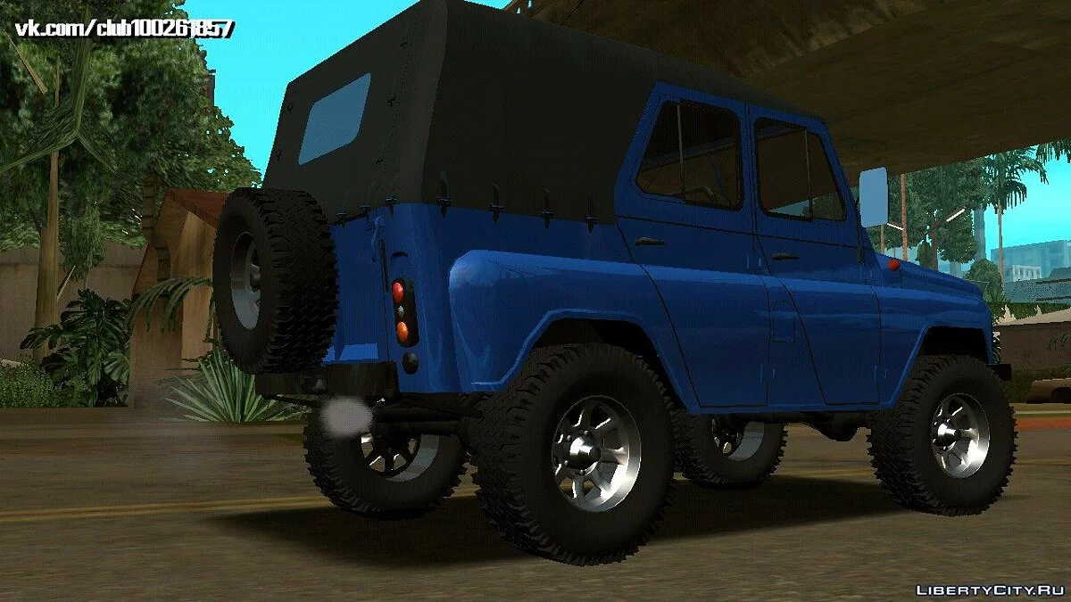 УАЗ 469 Camo (только DFF) / GTA San Andreas (iOS, Android)