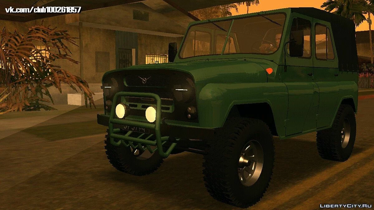 УАЗ 469 Camo (только DFF) / GTA San Andreas (iOS, Android)