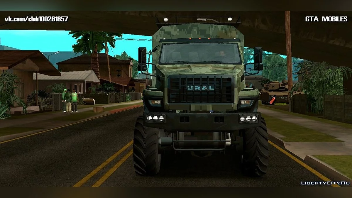 Урал NEXT Дом на колесах / GTA San Andreas (iOS, Android)