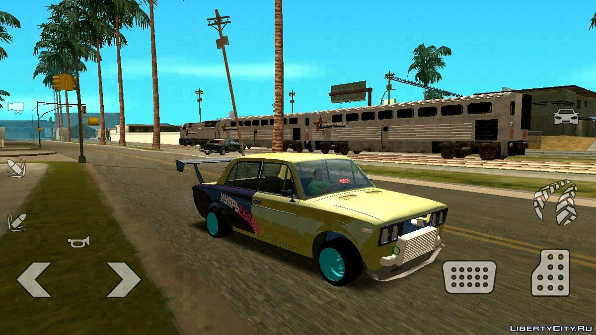 Скачать ВАЗ 2106 Drift Tuning (только DFF) для GTA San Andreas (iOS,  Android)