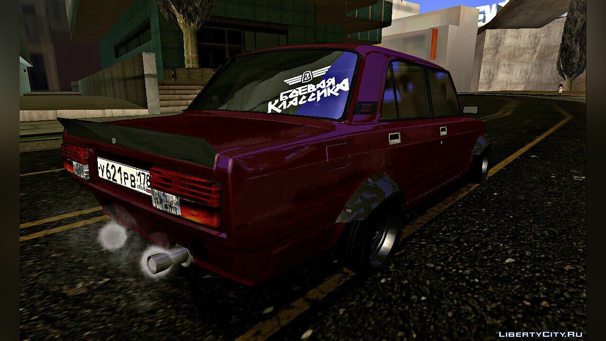 Замена 2107_gordey.dff в GTA San Andreas (iOS, Android) (1 файл)