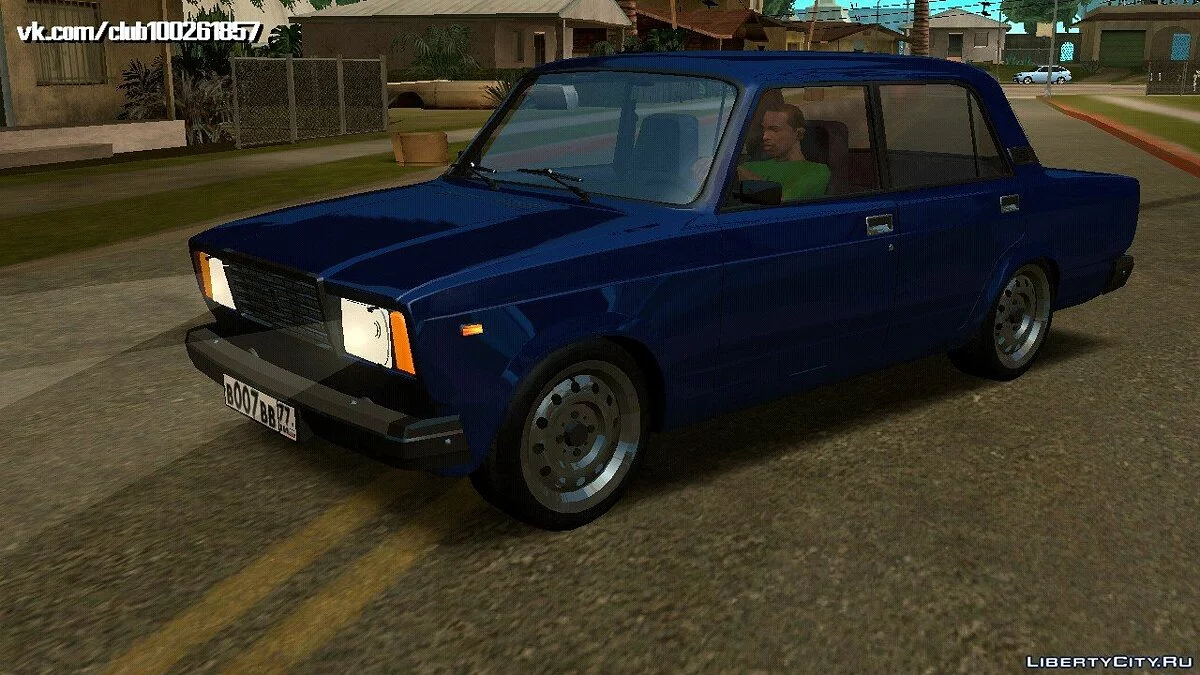 ВАЗ-2107 v0.2 (только DFF) / GTA San Andreas (iOS, Android)