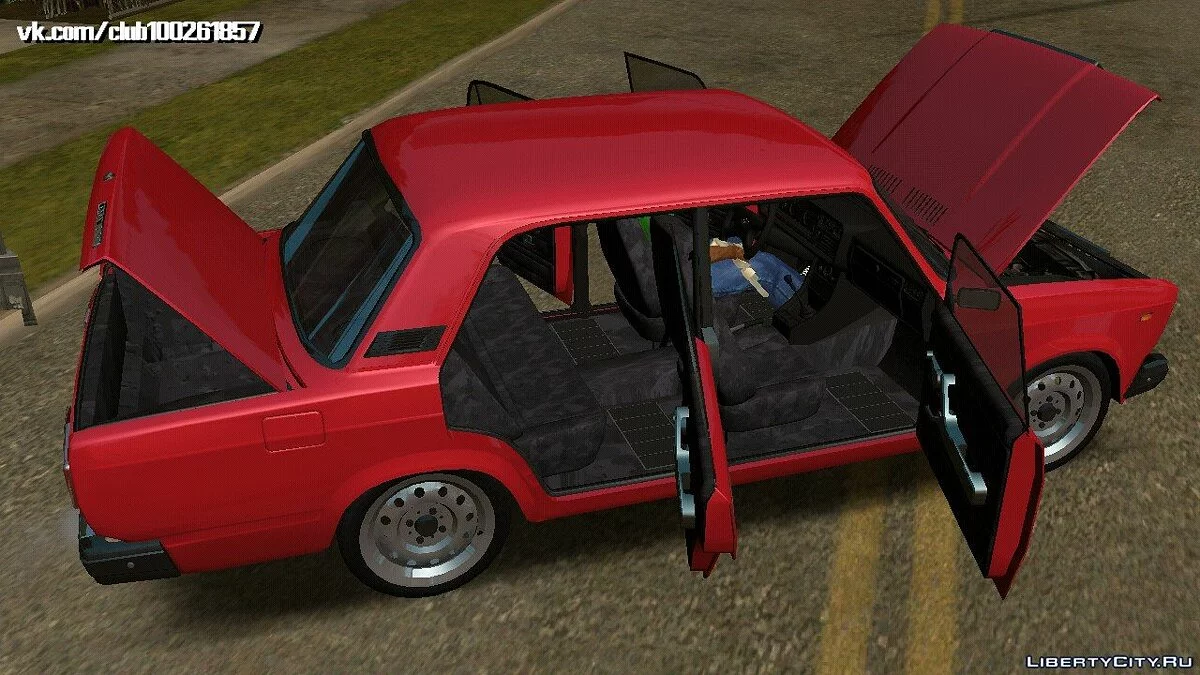 ВАЗ-2107 v0.2 (только DFF) / GTA San Andreas (iOS, Android)