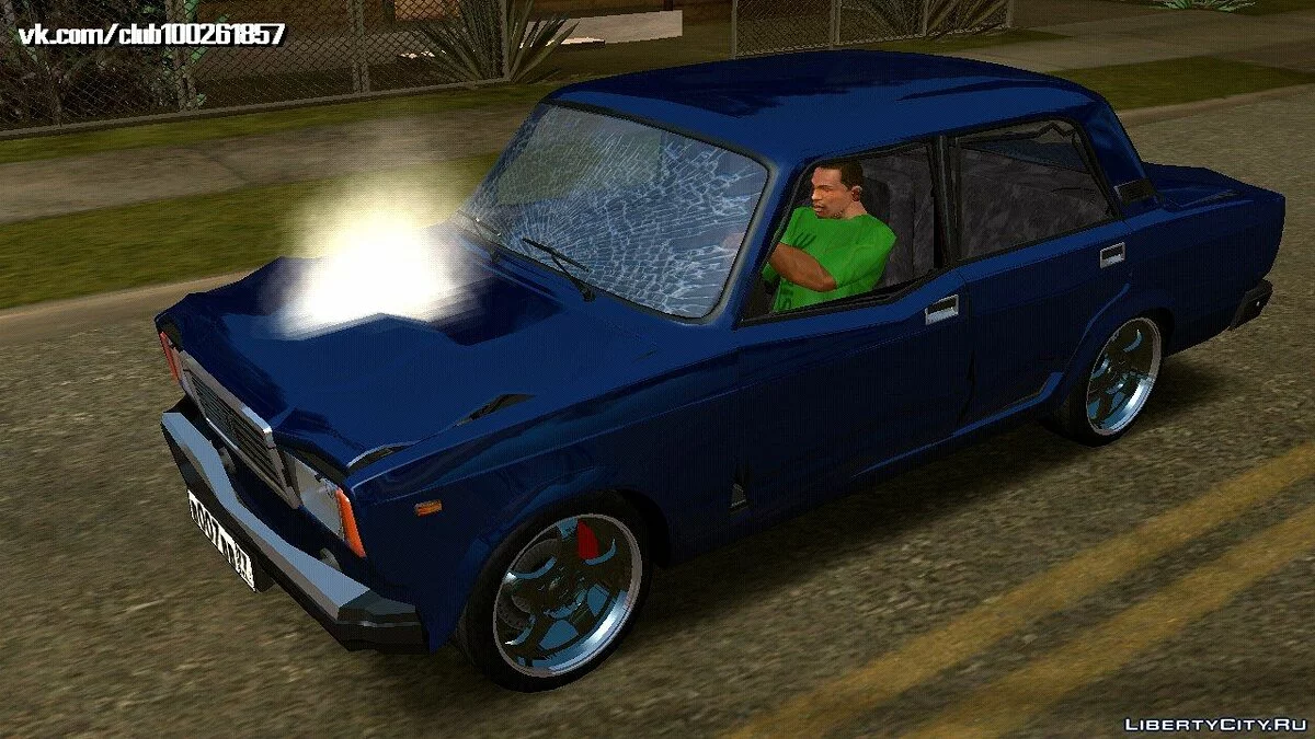 ВАЗ-2107 v0.3 (только DFF) / GTA San Andreas (iOS, Android)