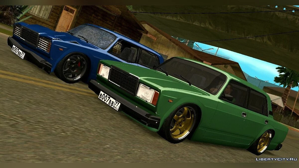 ВАЗ-2107 v2 (только DFF) / GTA San Andreas (iOS, Android)