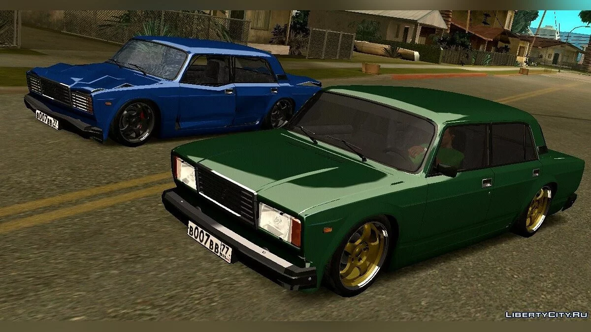 ВАЗ-2107 v2 (только DFF) / GTA San Andreas (iOS, Android)