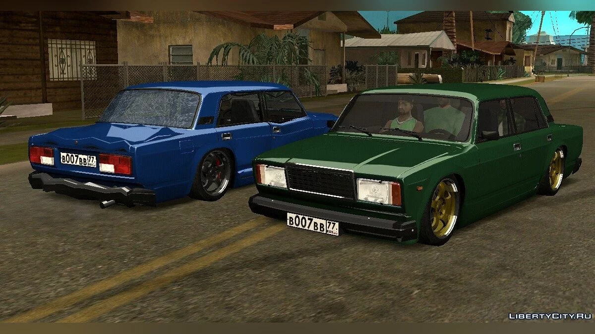 ВАЗ-2107 v2 (только DFF) / GTA San Andreas (iOS, Android)