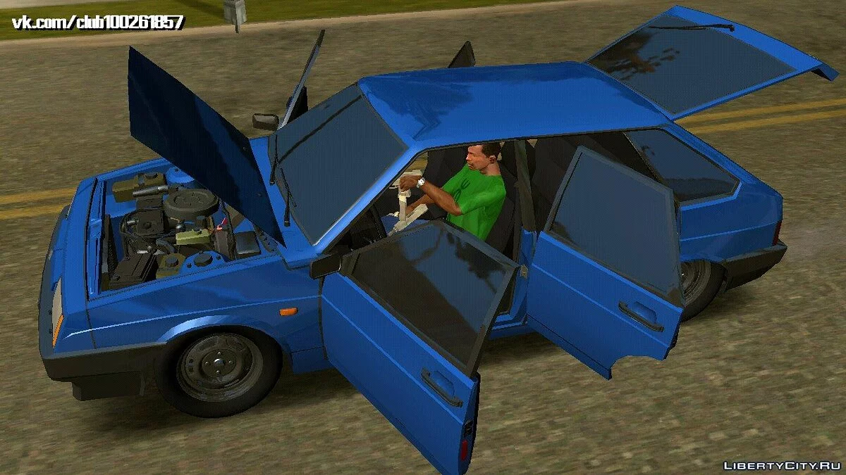 ВАЗ 2109 Низкая (только DFF) / GTA San Andreas (iOS, Android)
