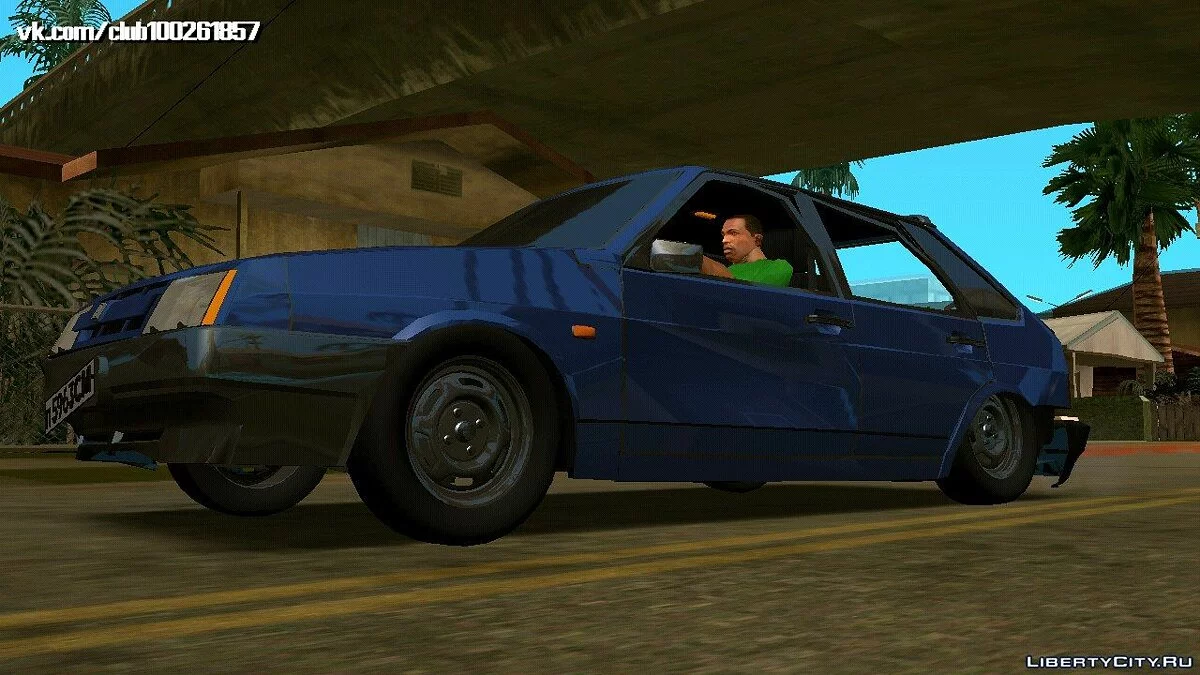 ВАЗ 2109 Низкая (только DFF) / GTA San Andreas (iOS, Android)