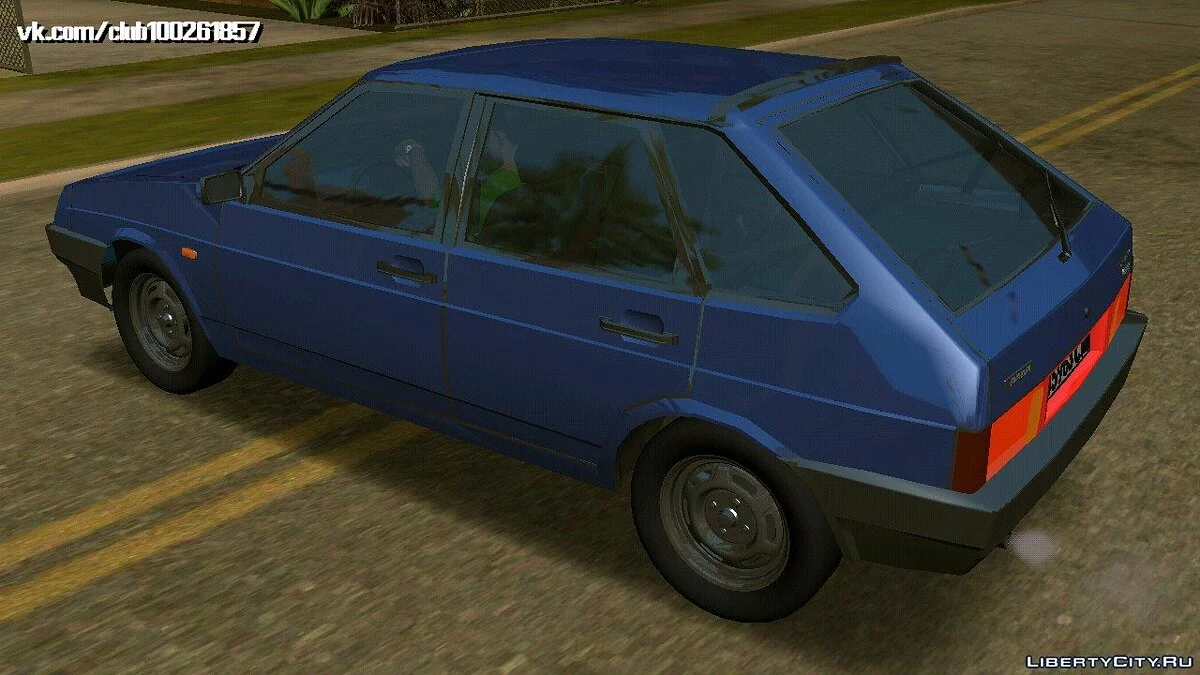 ВАЗ 2109 Стоковая (только DFF) / GTA San Andreas (iOS, Android)