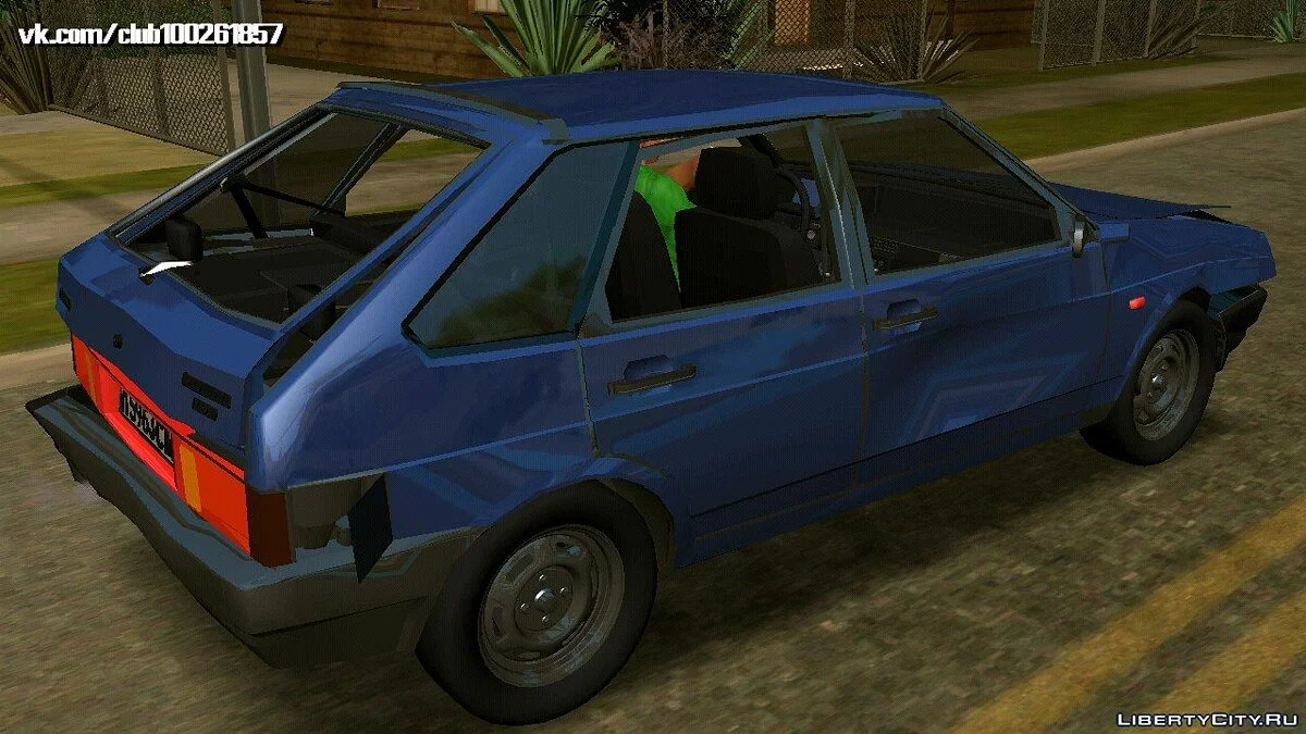 ВАЗ 2109 Стоковая (только DFF) / GTA San Andreas (iOS, Android)