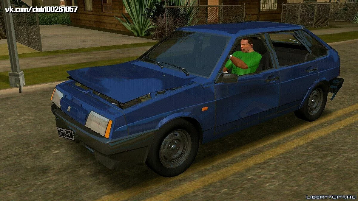 ВАЗ 2109 Стоковая (только DFF) / GTA San Andreas (iOS, Android)