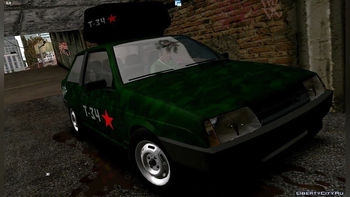 Ваз 21099-Т34 (только DFF) / GTA San Andreas (iOS, Android)