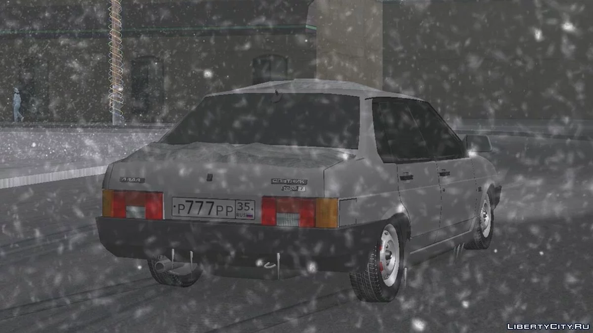 ВАЗ 21099 (Зимняя версия) / GTA San Andreas (iOS, Android)