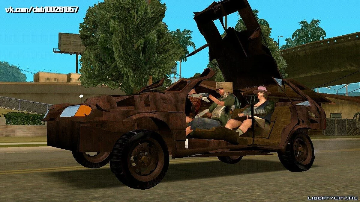 ВАЗ 2114 Бомжмобиль (только DFF) / GTA San Andreas (iOS, Android)