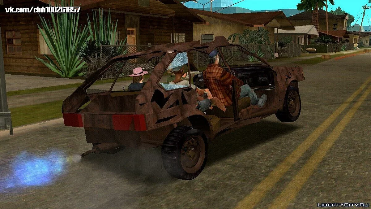 ВАЗ 2114 Бомжмобиль (только DFF) / GTA San Andreas (iOS, Android)