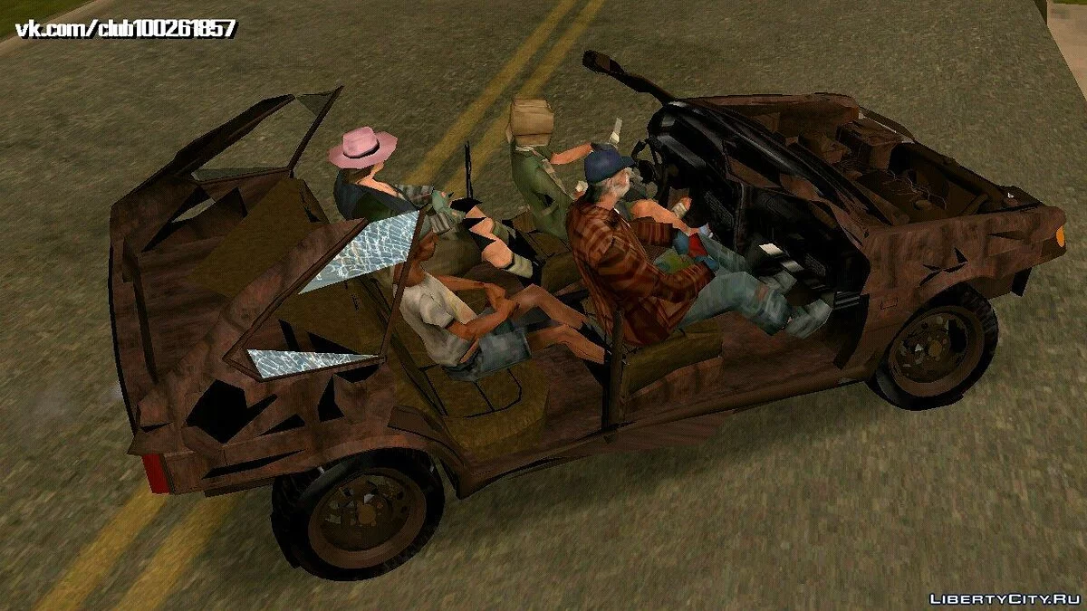 ВАЗ 2114 Бомжмобиль (только DFF) / GTA San Andreas (iOS, Android)