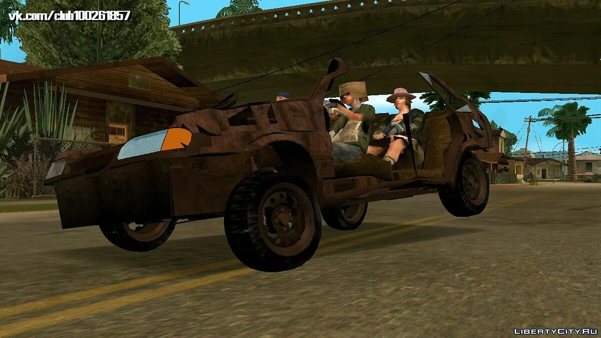 ВАЗ 2114 Бомжмобиль (только DFF) / GTA San Andreas (iOS, Android)