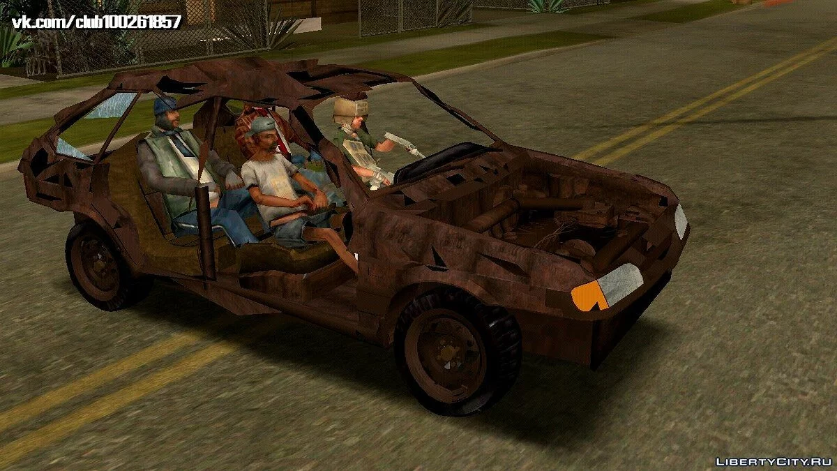ВАЗ 2114 Бомжмобиль (только DFF) / GTA San Andreas (iOS, Android)